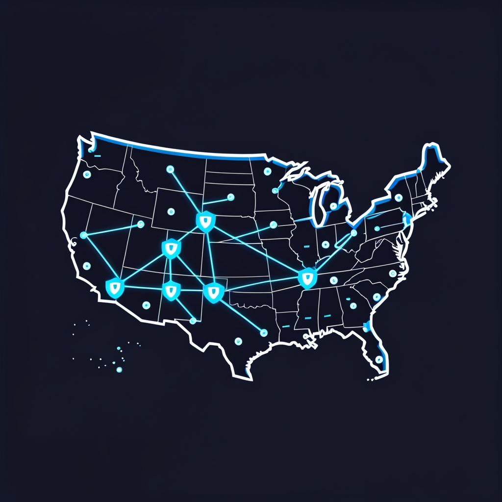 US sovereign data residency illustration